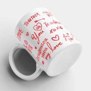 Cana alba personalizata