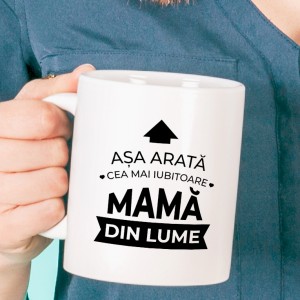 Cana alba personalizata