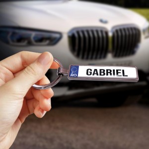 Breloc auto personalizat