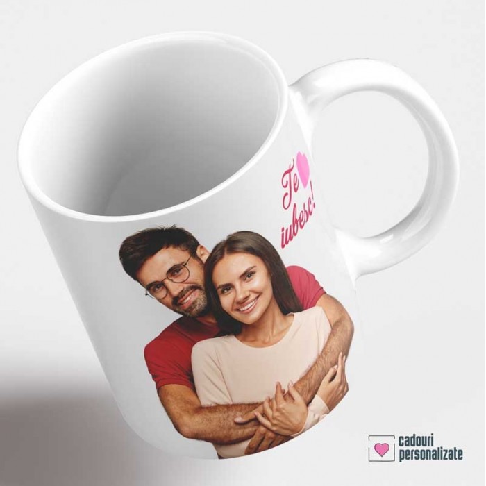 Cana alba personalizata